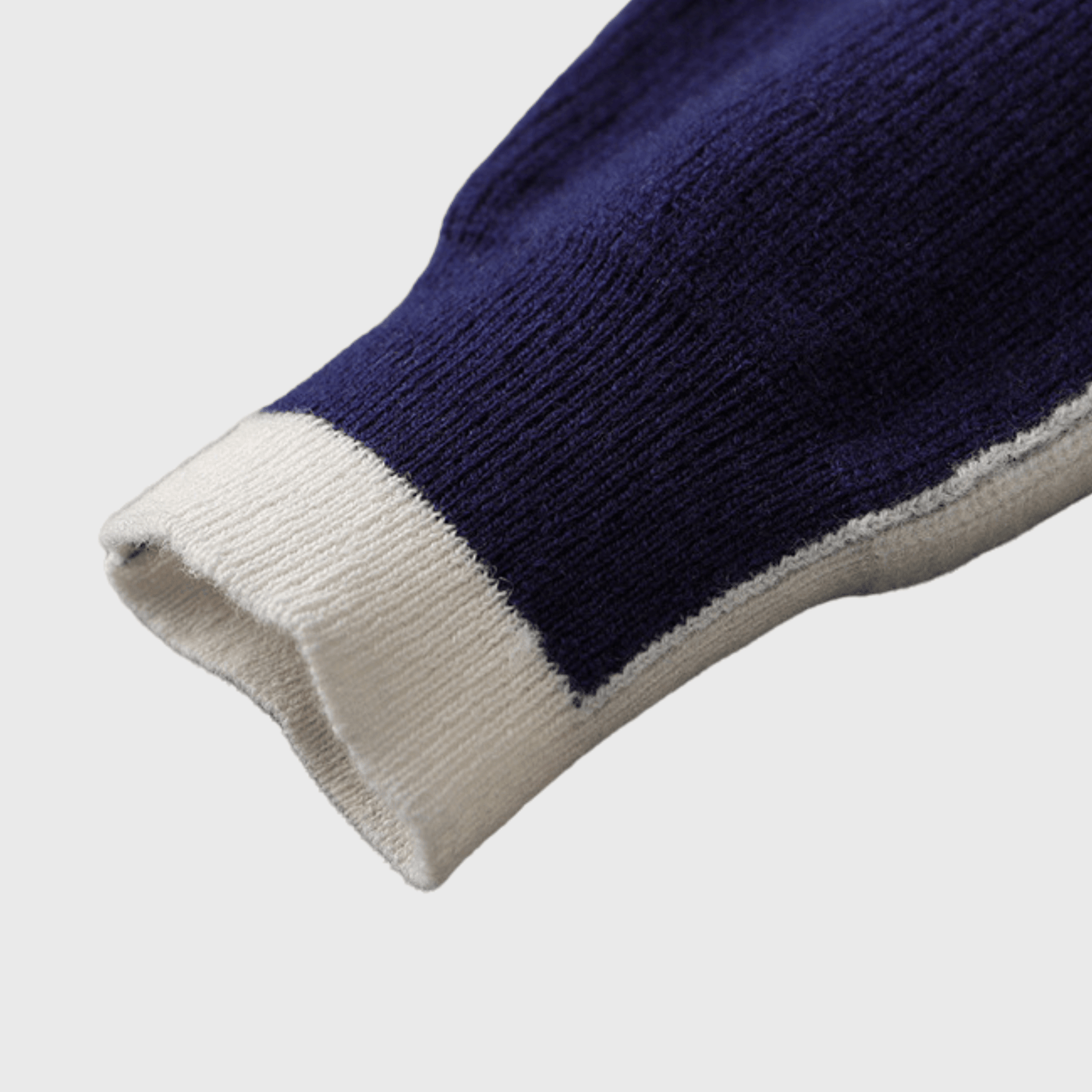 RIBBED-KNIT CREWNECK