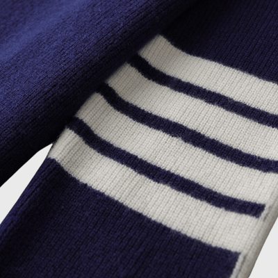 RIBBED-KNIT CREWNECK