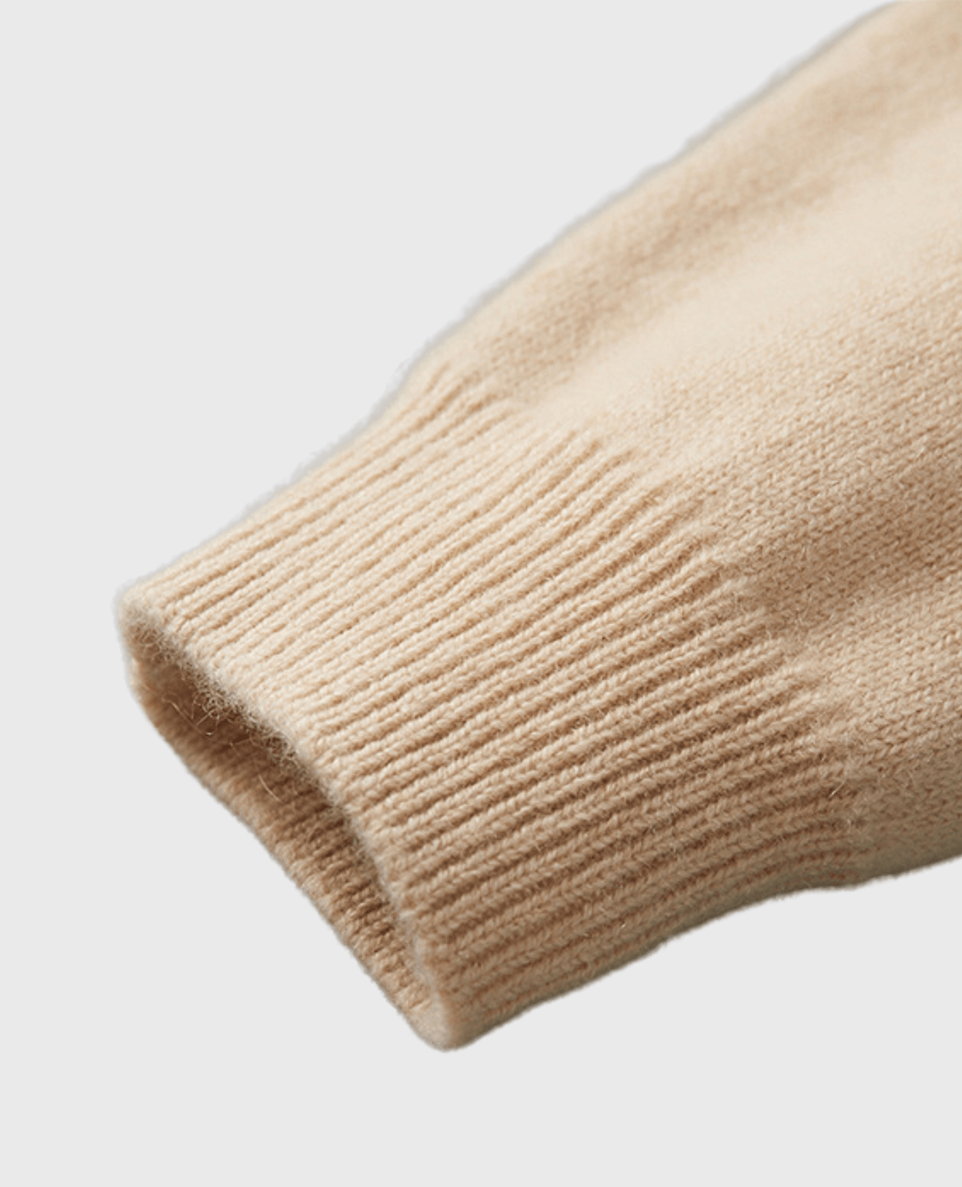 KASHMIR HOODIE BEIGE