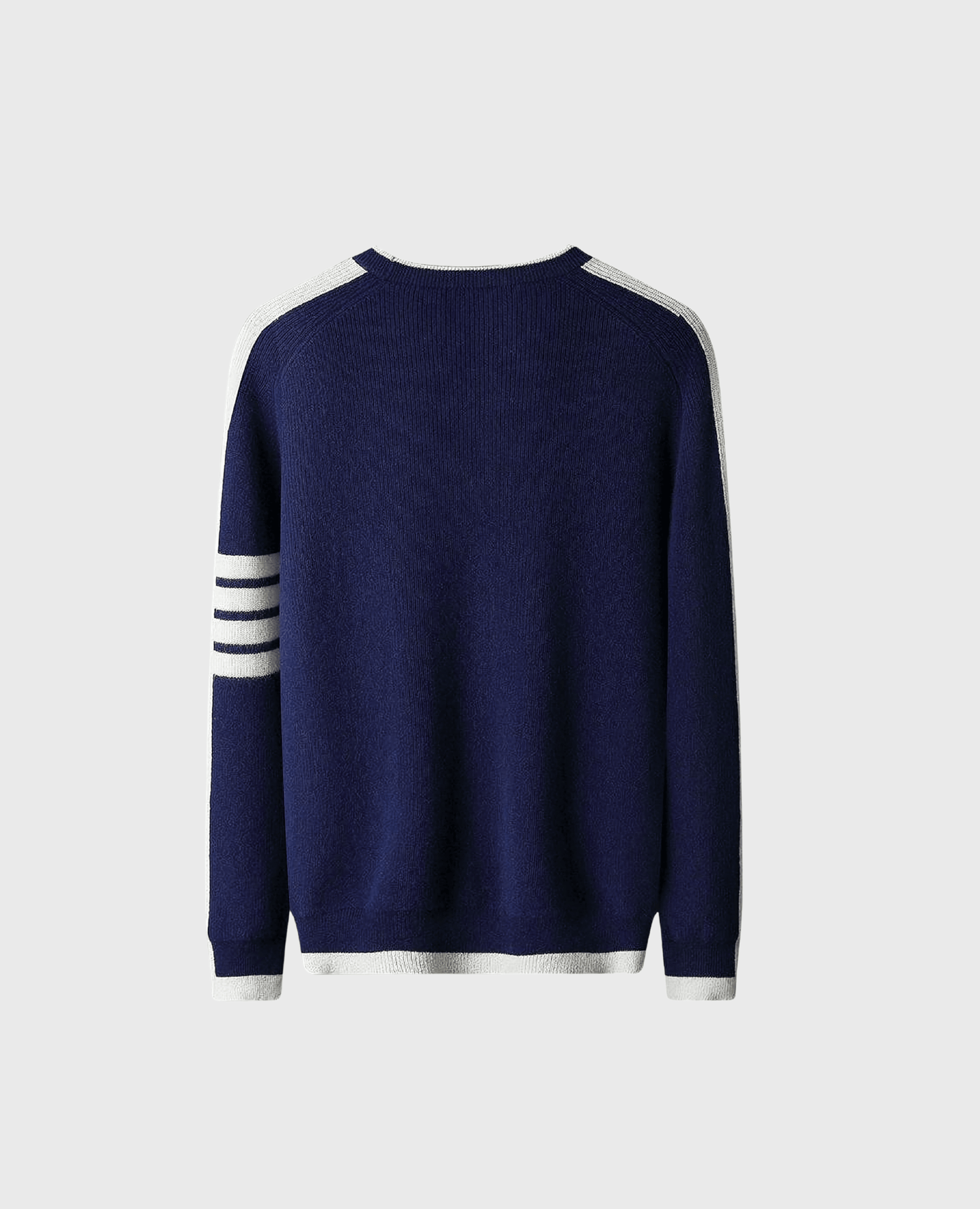 RIBBED-KNIT CREWNECK