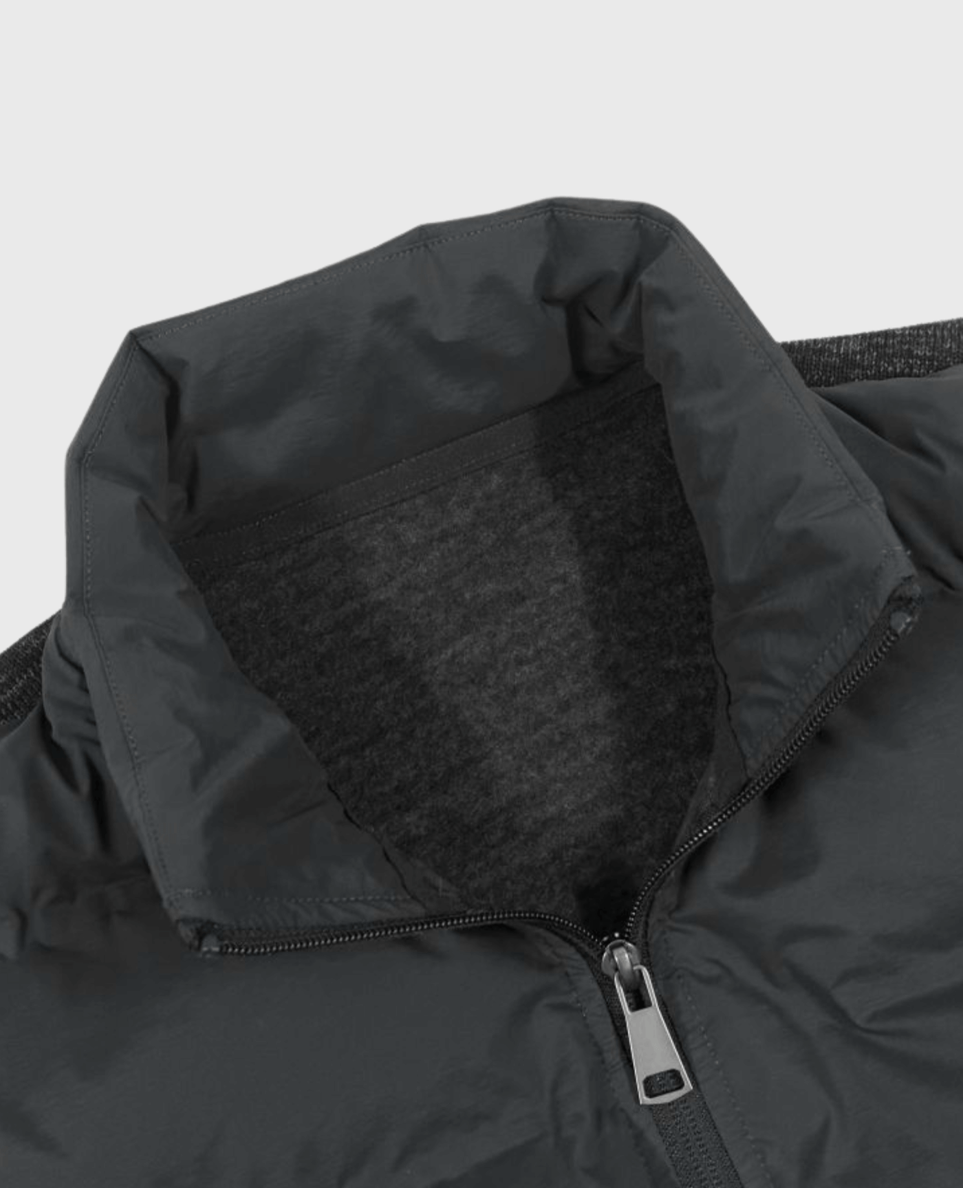 PUFFER CARDIGAN SVART