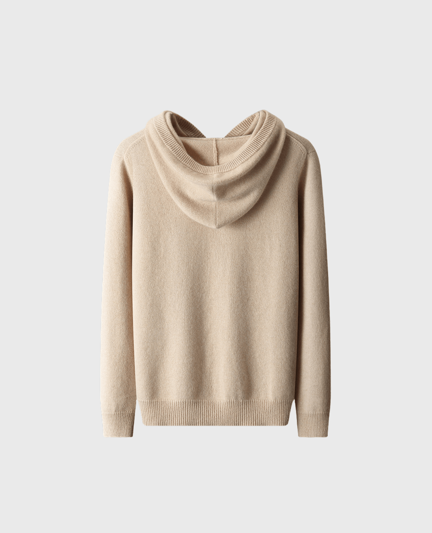 KASHMIR HOODIE BEIGE