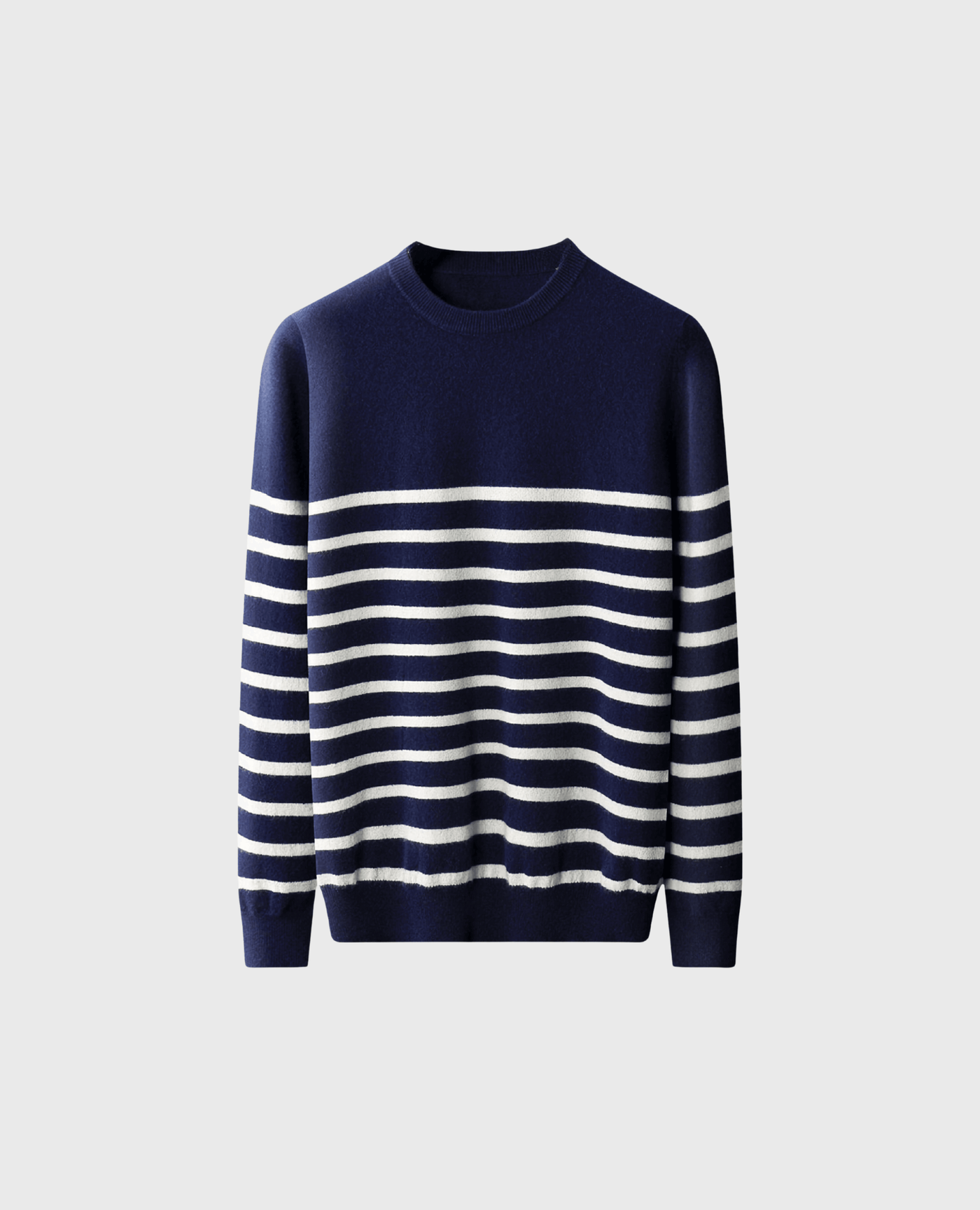 STRIPED CREWNECK