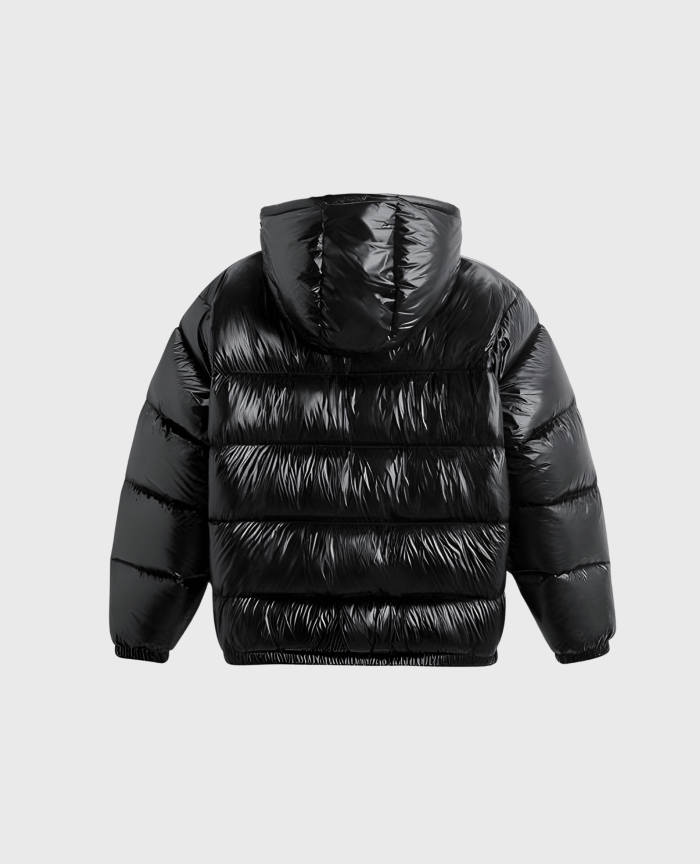 GLANSIG DUNJACKA SVART