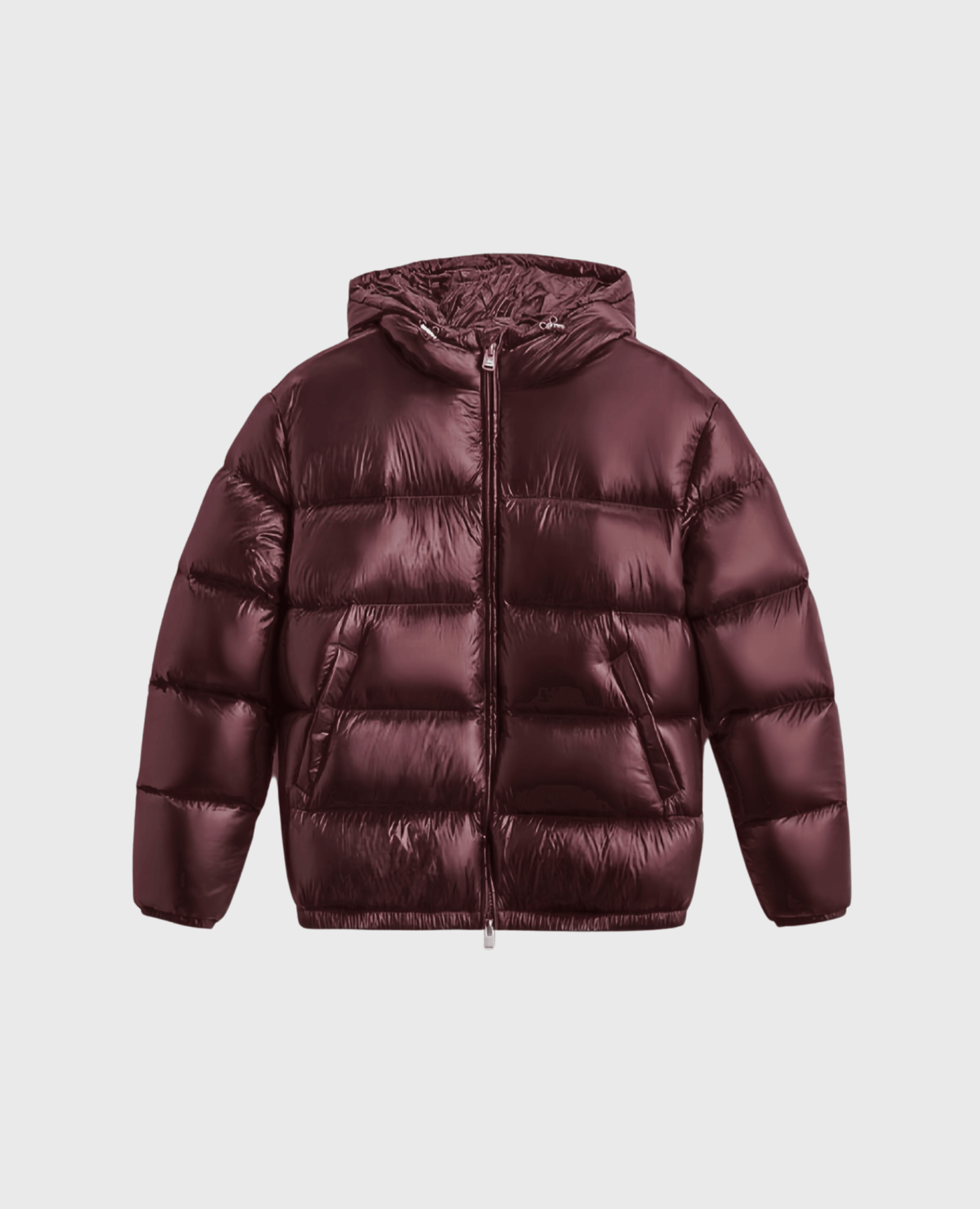 GLANSIG DUNJACKA SVART